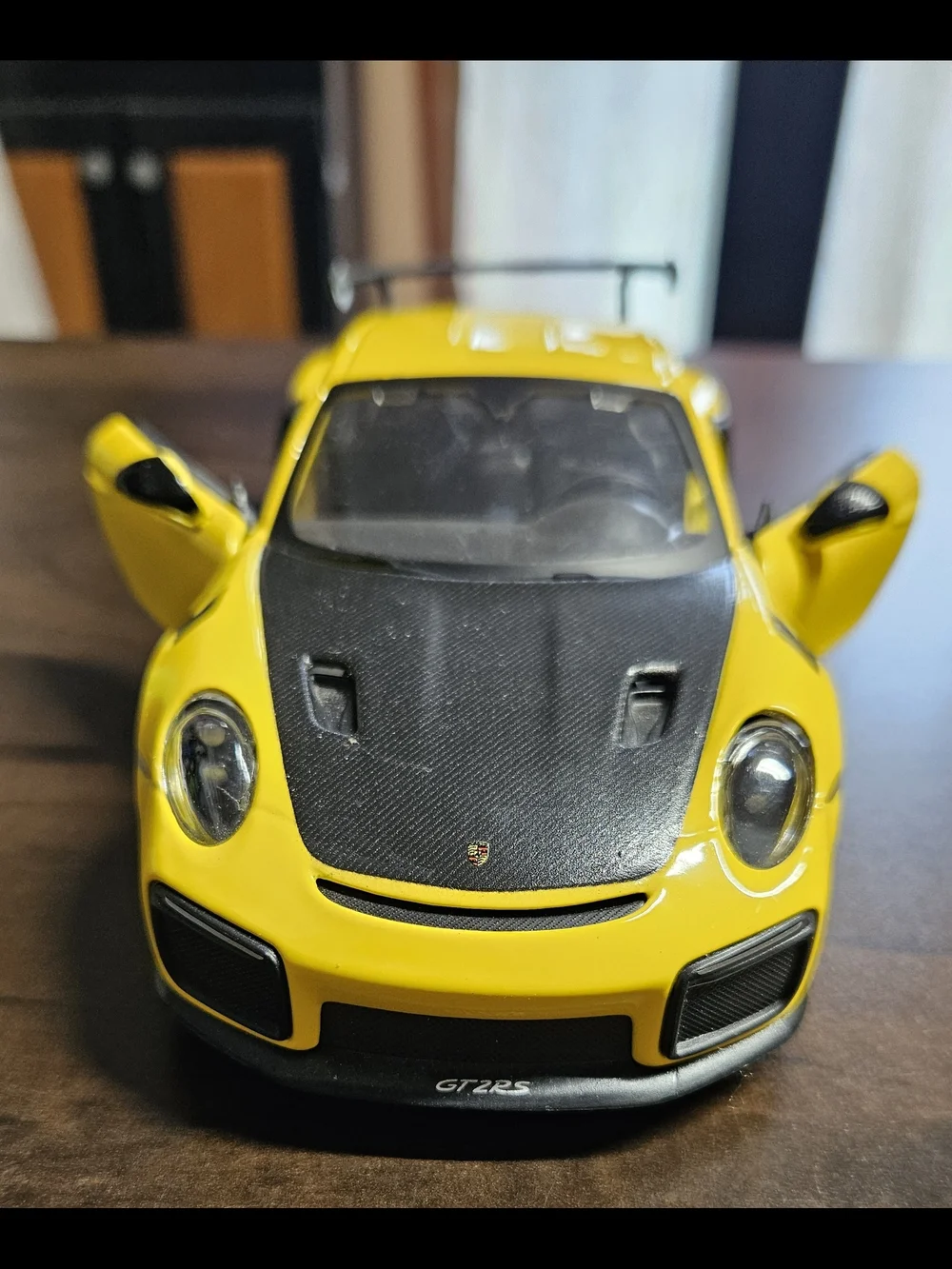 2018 Yellow  Porsche 911 GT2 RS Car
